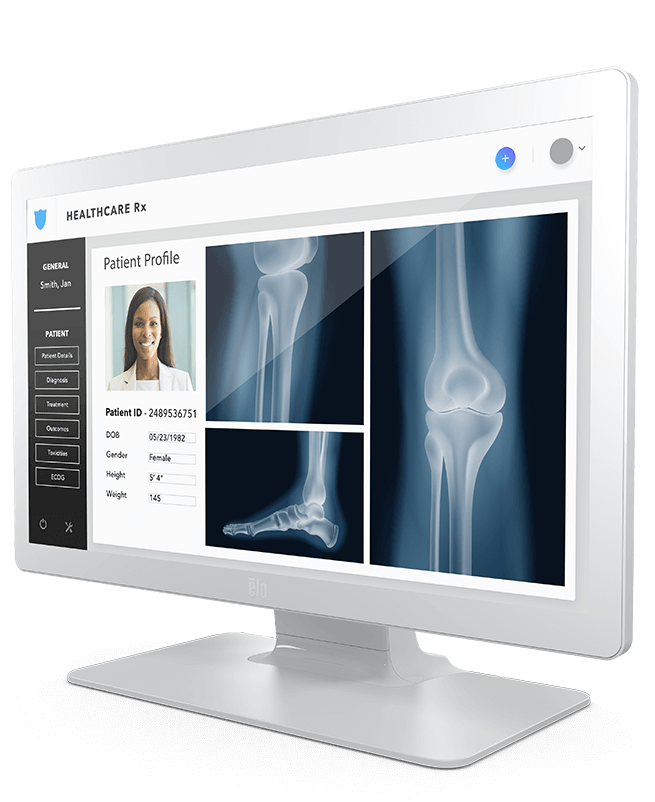 Medizinische Touchmonitore gemäß DICOM-Standard