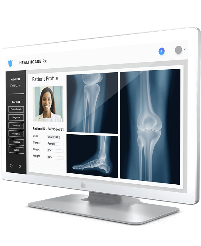 Medizinische Touchmonitore gemäß DICOM-Standard