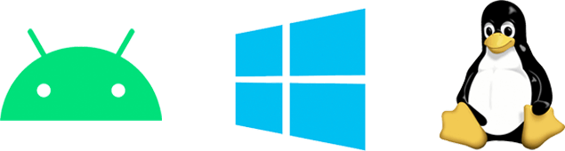 Android, Windows oder Linux. Sie haben die Wahl.